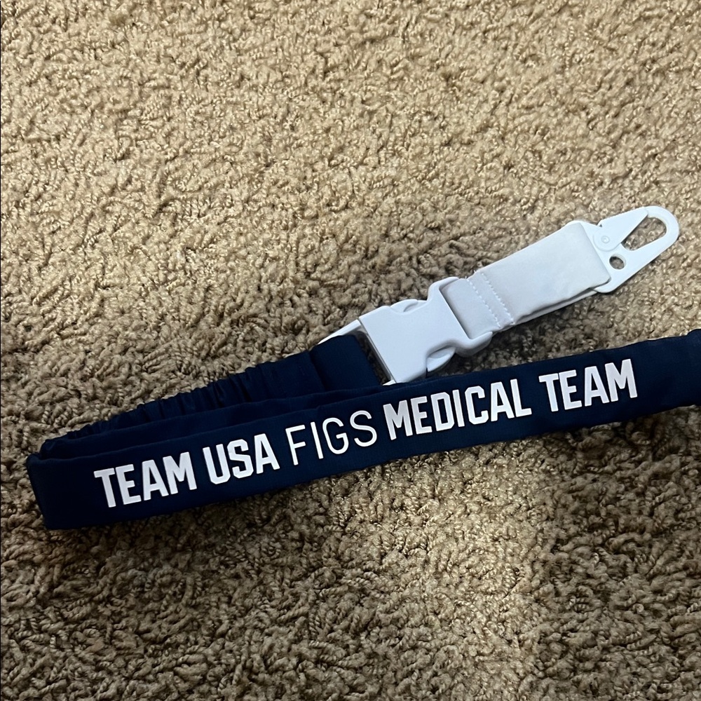 Figs Olympics Team USA Lanyard